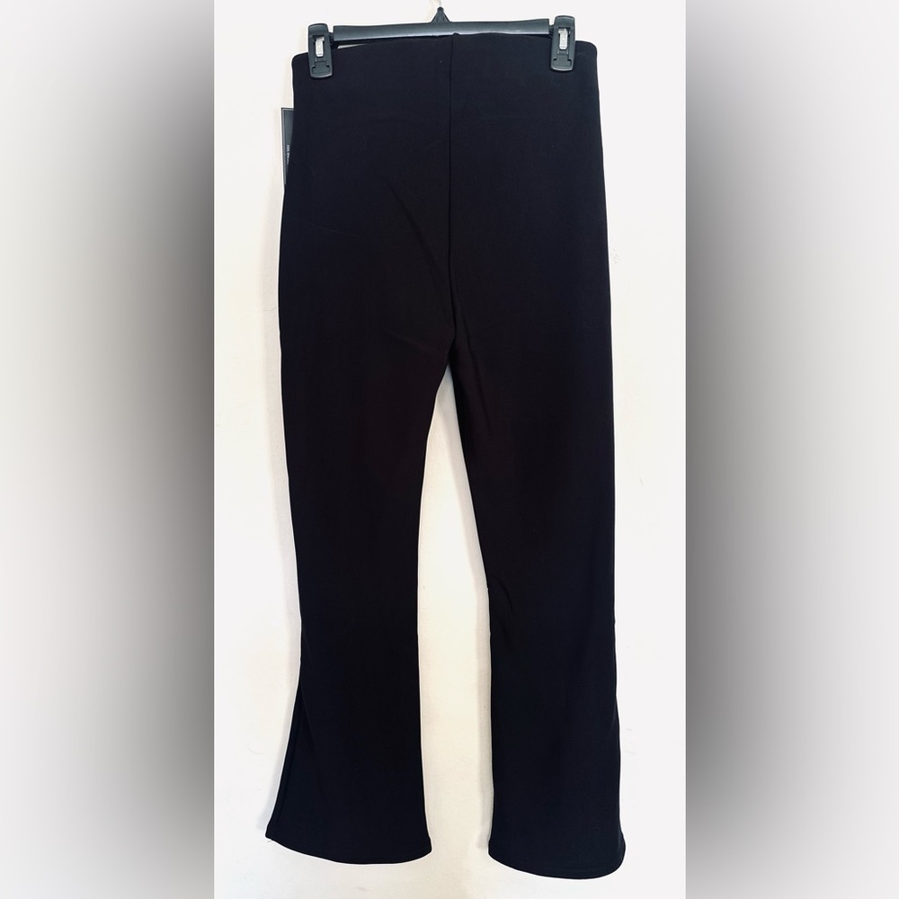 C-Mode Black Flared Pants Leggings‎ Women’s Sz Medium Warm Inside - Picture 2 of 9